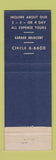 Matchbook Cover - Hotel Piccadilly New York City