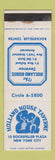 Matchbook Cover - Holland House Taverne New York City WEAR