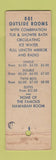 Matchbook Cover - Hotel Lexington New York City