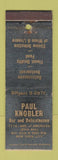 Matchbook Cover - Paul Knobler Restaurant Deli New York City WORN