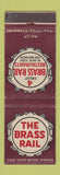 Matchbook Cover - The Brass Rail Restaurants New York City