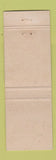 Matchbook Cover - Clarke's Restaurant New York City