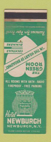 Matchbook Cover - Hotel Newburgh NY