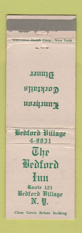 Matchbook Cover - Bedford Inn Bedford Village NY WEAR
