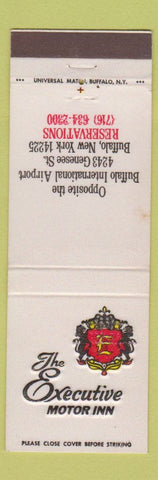 Matchbook Cover - Executive Motor Inn Buffalo NY