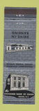 Matchbook Cover - Exchange Bank of Olean NY