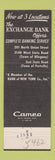 Matchbook Cover - Exchange Bank of Olean NY