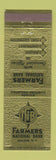 Matchbook Cover - Farmers National Bank Malone NY