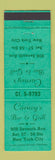 Matchbook Cover - Carney's Bar and Grill New York City WEAR