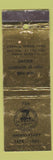 Matchbook Cover - New York Port Authority New York City CRESCA WEAR