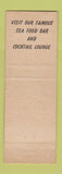 Matchbook Cover - Granson's Restaurant New York City