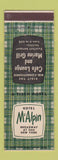 Matchbook Cover - Hotel McAlpin New York City