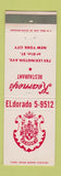 Matchbook Cover - Kearney's Restaurant New York City
