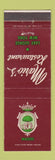 Matchbook Cover - Mario's Restaurant Lake George NY
