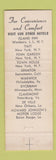 Matchbook Cover - Hotel Taft New York City
