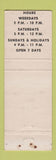 Matchbook Cover - Trombino's Restaurant Lyons NY