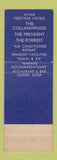 Matchbook Cover - Hotel Martinique New York City Heritage Hotels