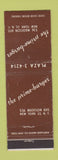 Matchbook Cover - The Prime Burger New York City