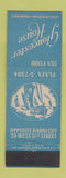 Matchbook Cover - Gloucester House New York City