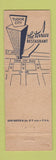 Matchbook Cover - The Terrace Restaurant New York City