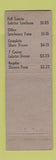Matchbook Cover - The Lobster Oyster Chop House New York City