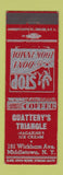 Matchbook Cover - Guattery's Triangle Middletown NY