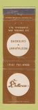 Matchbook Cover - The Plateau Scarsdale NY