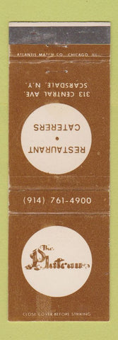 Matchbook Cover - The Plateau Scarsdale NY
