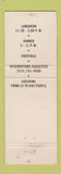 Matchbook Cover - The Plateau Scarsdale NY