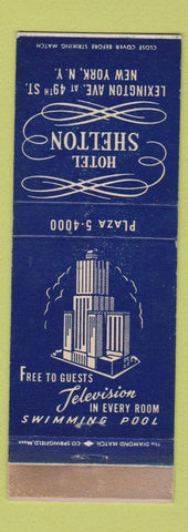 Matchbook Cover - Hotel Shelton New York City WORN