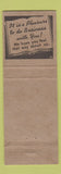 Matchbook Cover - Sperduti's Restaurant Lockport NY Frontier oil gas