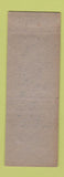 Matchbook Cover - New Castle Club Schenectady NY Italian