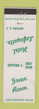 Matchbook Cover - Green Room Hotel Lafayette Suffern NY