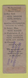 Matchbook Cover - Hotel Rochester Cigar Stand Rochester NY