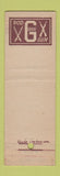 Matchbook Cover - The Grove Hotel Rochester NY WEAR
