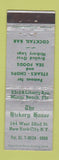 Matchbook Cover - The Hickory House New York City WEAR Miami Beach FL