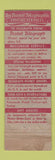 Matchbook Cover - Park Central Hotel New York City WEAR