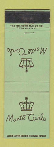 Matchbook Cover - Monte Carlo New York City Russell Patterson WEAR