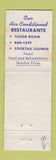 Matchbook Cover - Hotel Commodore New York City WEAR