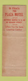 Matchbook Cover - Centerway Motel Corning NY WEAR
