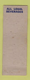 Matchbook Cover - Dutch's Grill Elmira NY