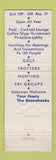 Matchbook Cover - Holiday Mountain Motor Lodge Rock Hill NY