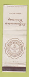 Matchbook Cover - St Bonaventure University Allegany NY WEAR