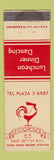 Matchbook Cover - Le Coq Rouge New York City WEAR