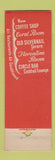 Matchbook Cover - Hotel Governor Clinton New York City