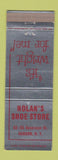 Matchbook Cover - Wright Shoes Nolan's Auburn NY