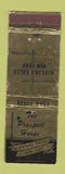 Matchbook Cover - The Prospect House Niagara Falls NY