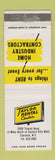 Matchbook Cover - Taylor Rental Center Clarence NY