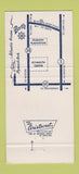 Matchbook Cover - Bert's Restaurant Plymouth MA 30 Strike