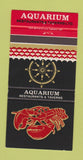 Matchbook Cover - Aquarium Restaurants Lobster Hamilton Burlington ON 30 Strike